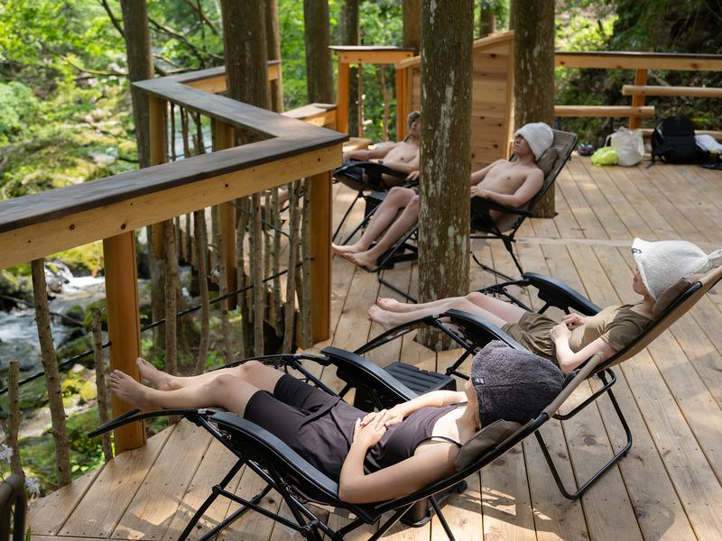 THE WATERS -Retreat Terrace Enbara- 川のせせらぎと鳥の声