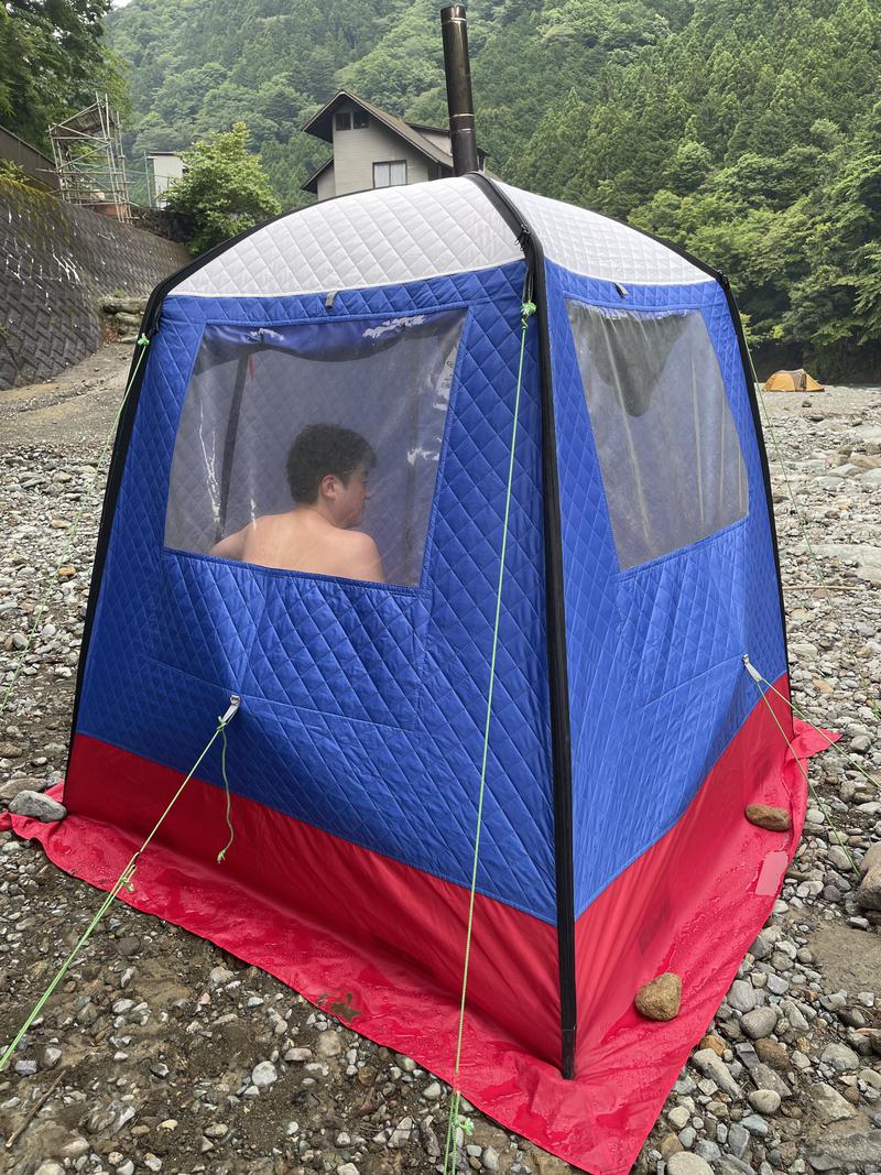 宇田蒸気さんの唐沢キャンプ場のサ活写真