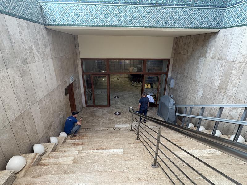 Hammam of Hassan II Mosque 入り口