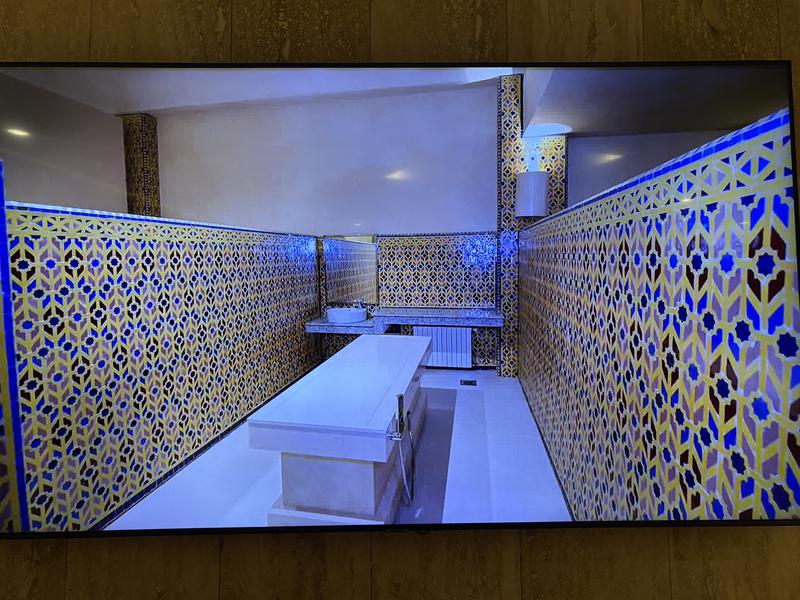 Hammam of Hassan II Mosque アカスリ室