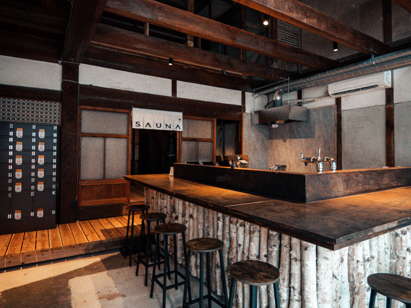 KIWAMI SAUNA 大須 フロント