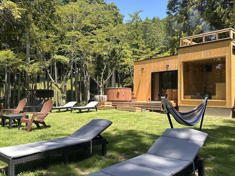 SECRET SAUNA KAIHO 外気浴スペース