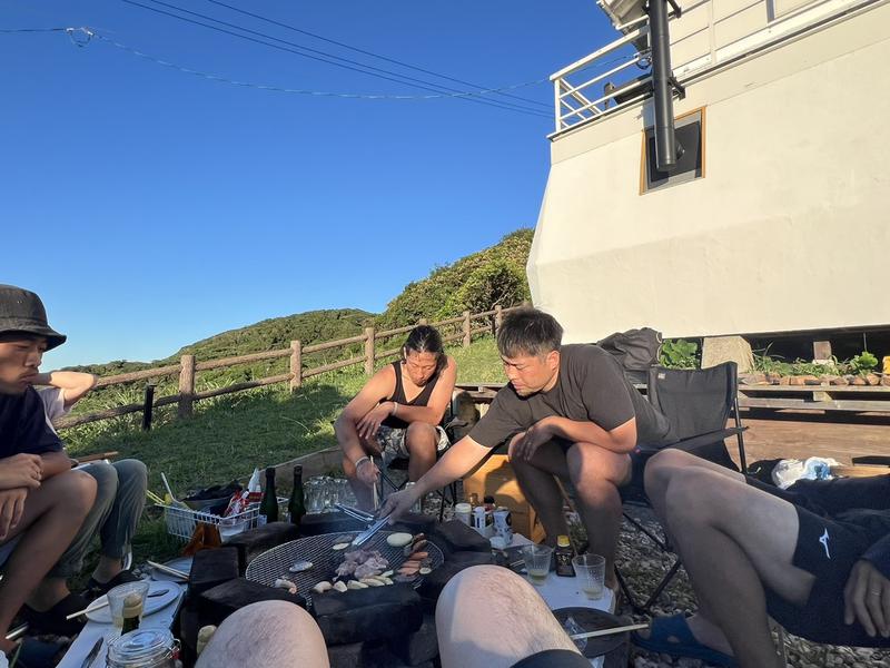 SAUNA MURO 宗像大島 サウナ飯（BBQ）