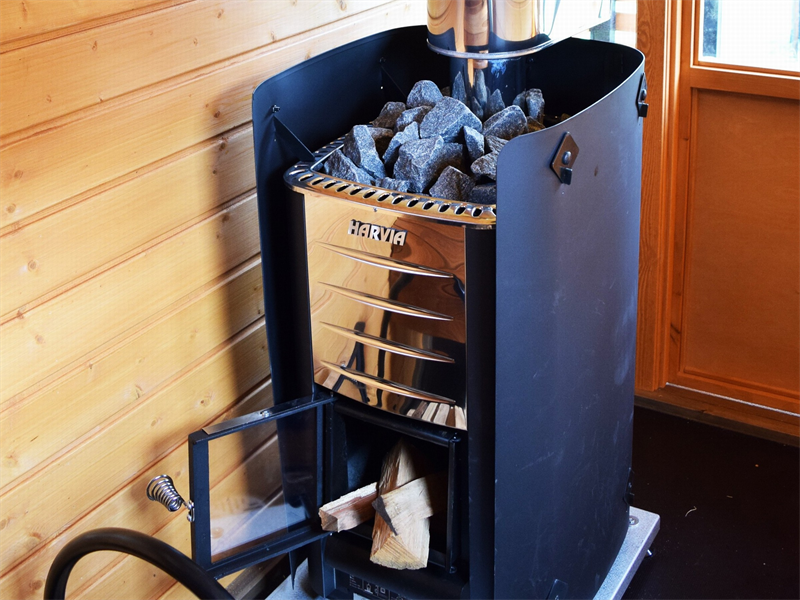 PICA Fujiyama CAMP SAUNA　薪ストーブ