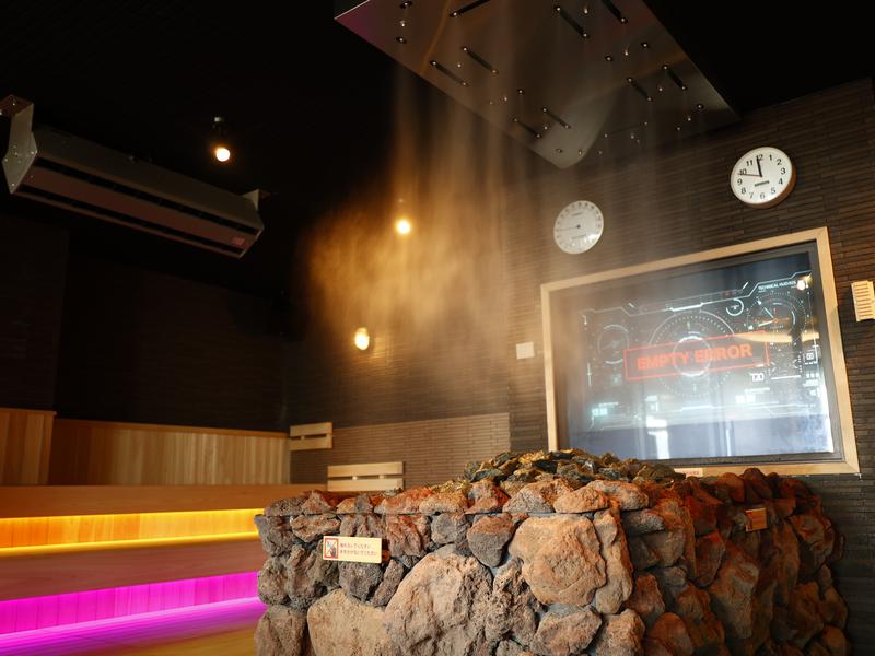 松阪温泉GURUSPA アトラクションサウナ室