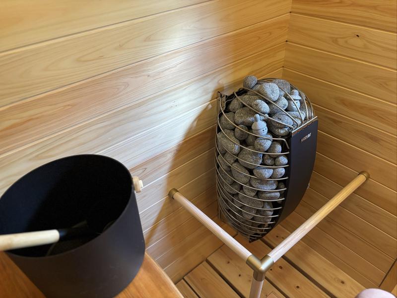 ログキャビン富夢想野 サウナ室内