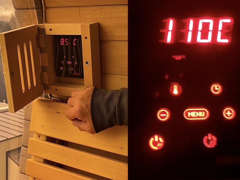 Mount Fuji Panorama Glamping 各サウナの設定温度