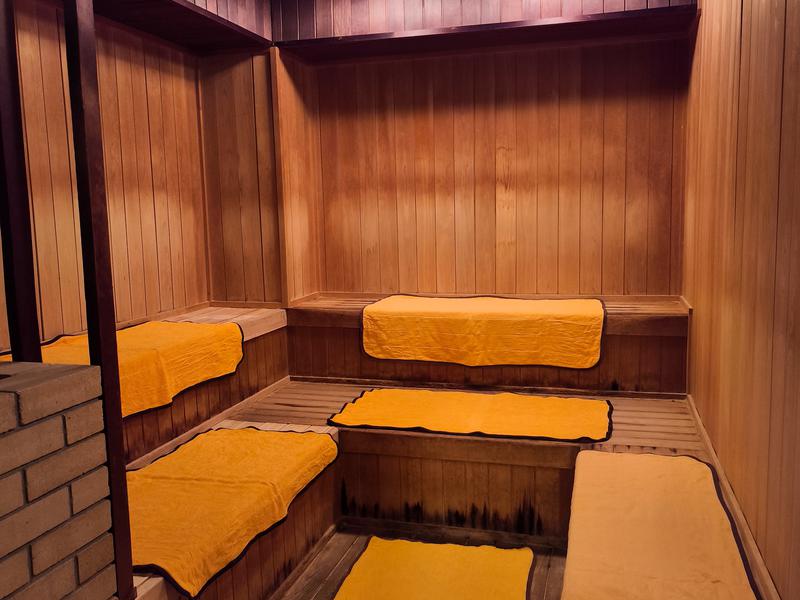 宿場の湯 サウナ内(スタッフ撮影)