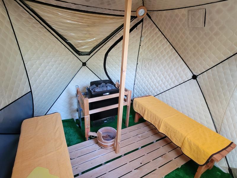グランピング リゾート ヴィーナス テントサウナ