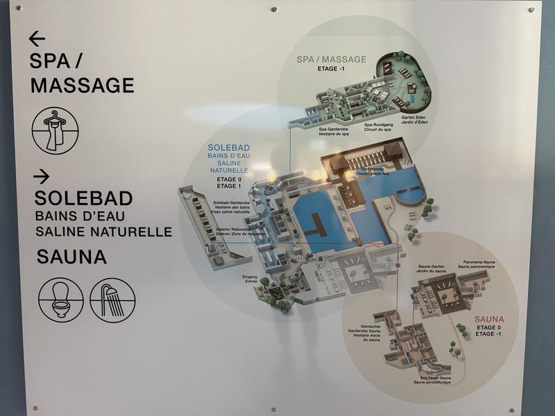 Solbad & Spa Schönbühl 施設マップ