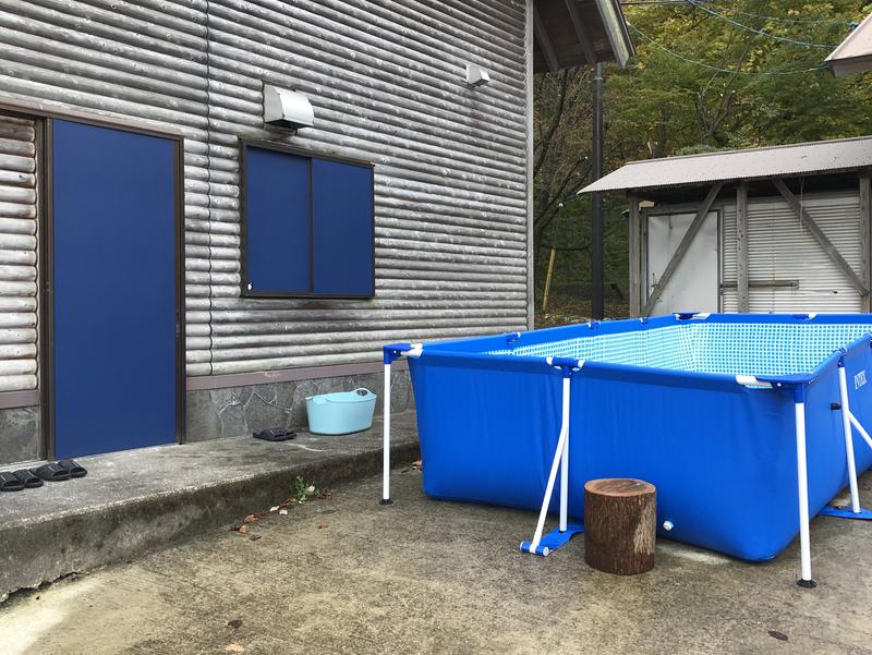 Nature Sauna(大山隠岐国立公園内・一向平キャンプ場) 水プール