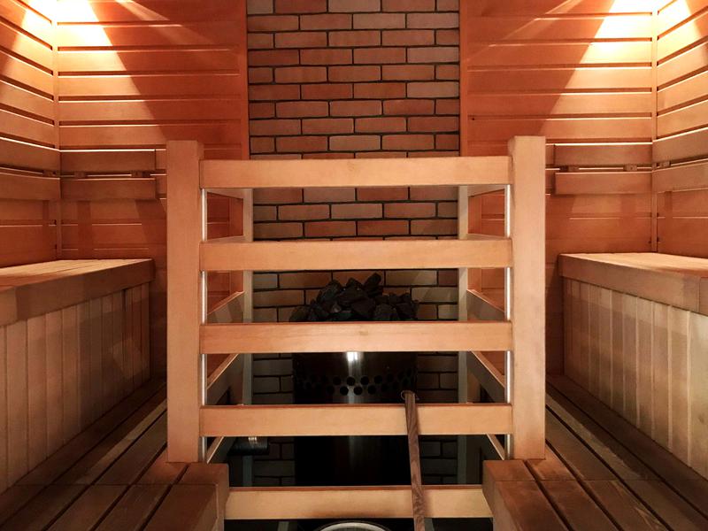 Nature Sauna(大山隠岐国立公園内・一向平キャンプ場) サウナ室