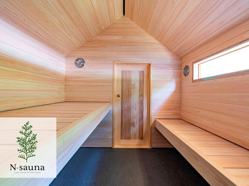 Nature Sauna(大山隠岐国立公園内・一向平キャンプ場) ウィスキング専用サウナ室(N-sauna)