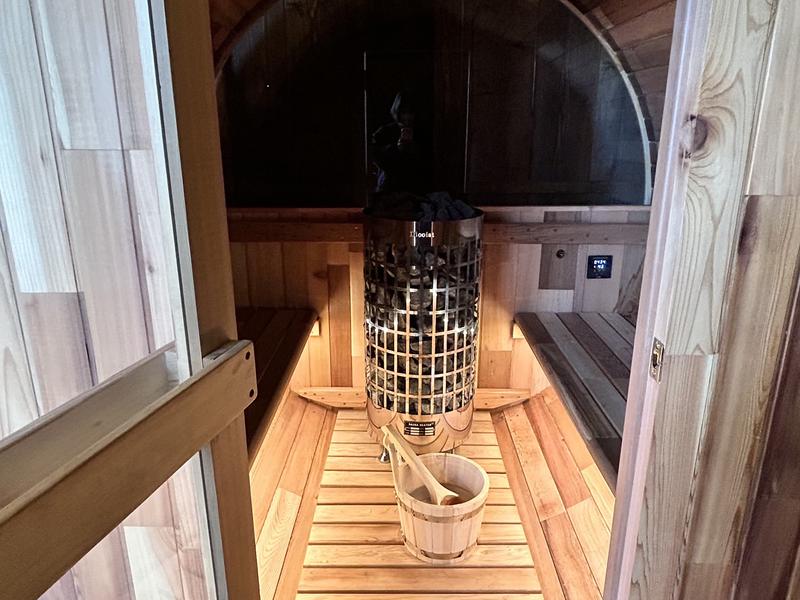 H CASA サウナ室内