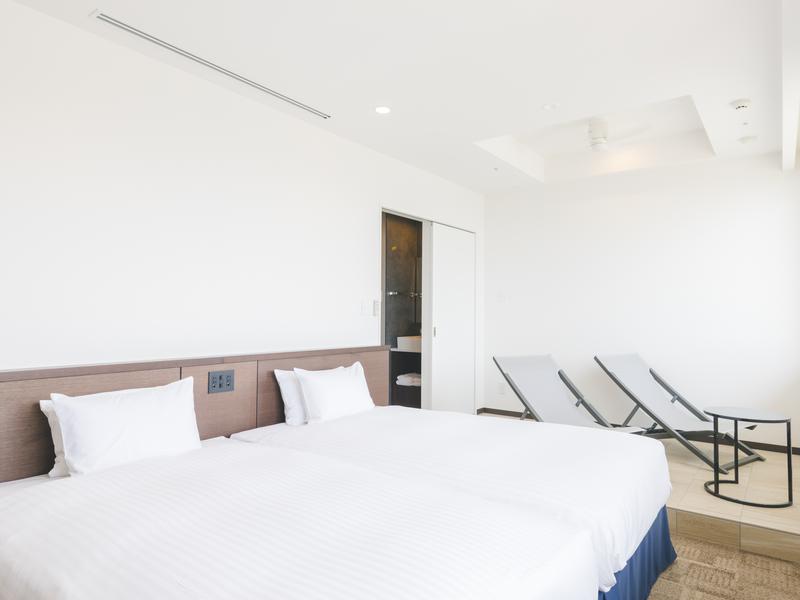 Privete SAUNA by シーサイドホテル舞子ビラ神戸(プライベートサウナ付客室) ハリウッドツインベッドルーム