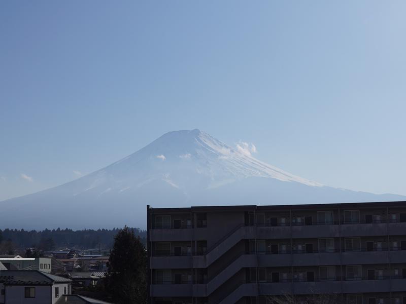 ホテル 芙蓉閣 芙蓉閣展望台から見える富士山です。