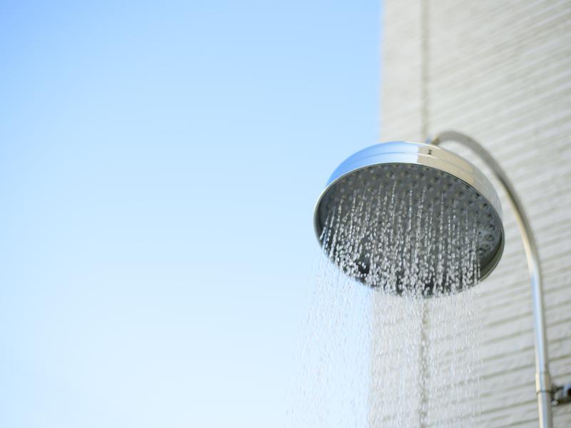 POOL VILLA 水戸 A棟 屋外シャワー