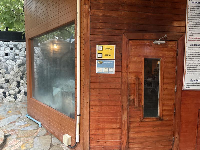 The Villa Health Club メインサウナ