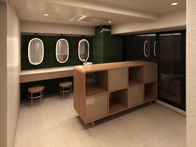 R HOTEL RE. OSAKA NAGAI PARK 脱衣所