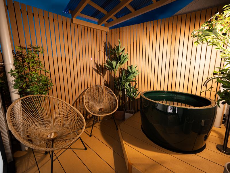 R HOTEL RE. OSAKA NAGAI PARK 外気浴/水風呂（女性）