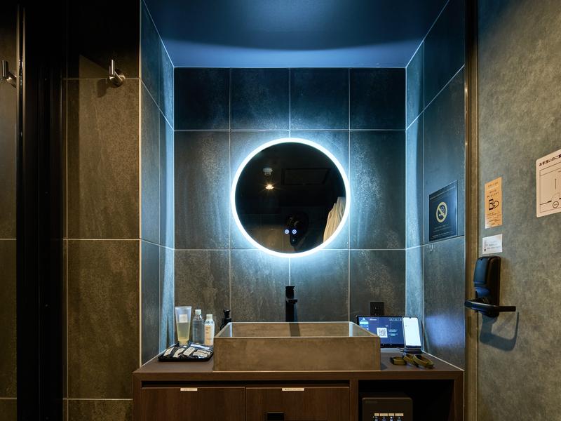 PRIVATE SAUNA 脈 MYAKU Lite 洗面台