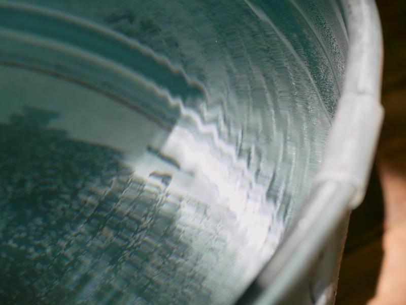 ist - Aokinodaira Field 「Hut -glow-」 井戸水をくみ上げた水風呂