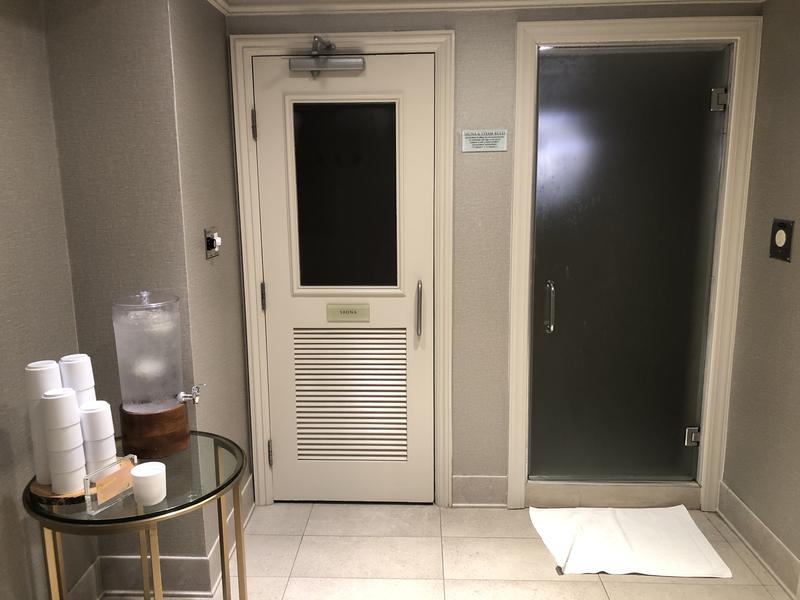 Willow Stream Spa at Fairmont Empress 入り口