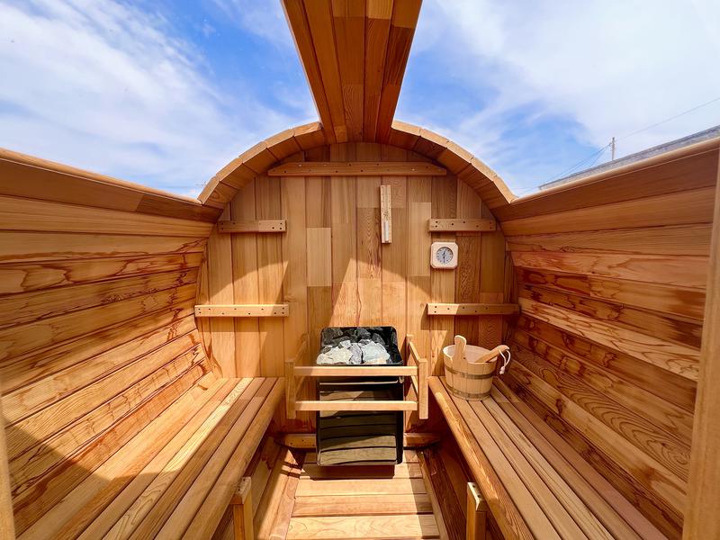 オーシャンフロント館山 barrel sauna