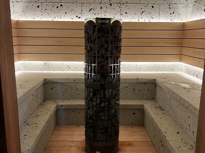 ISHINO SAUNA サウナ室内