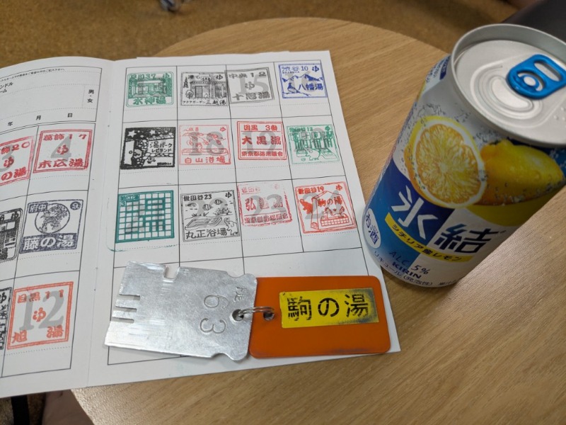 たかたかしさんの駒の湯のサ活写真