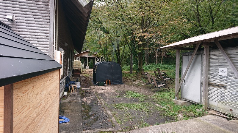 ▼・谷・▼パグ使い。さんのNature Sauna(大山隠岐国立公園内・一向平キャンプ場)のサ活写真