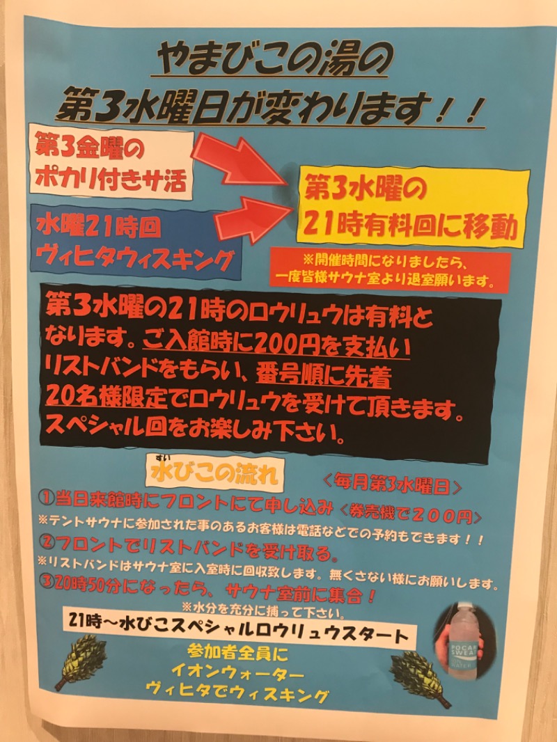 ラスボス/カケ水さんのやまびこの湯 ベガロポリス仙台南のサ活写真