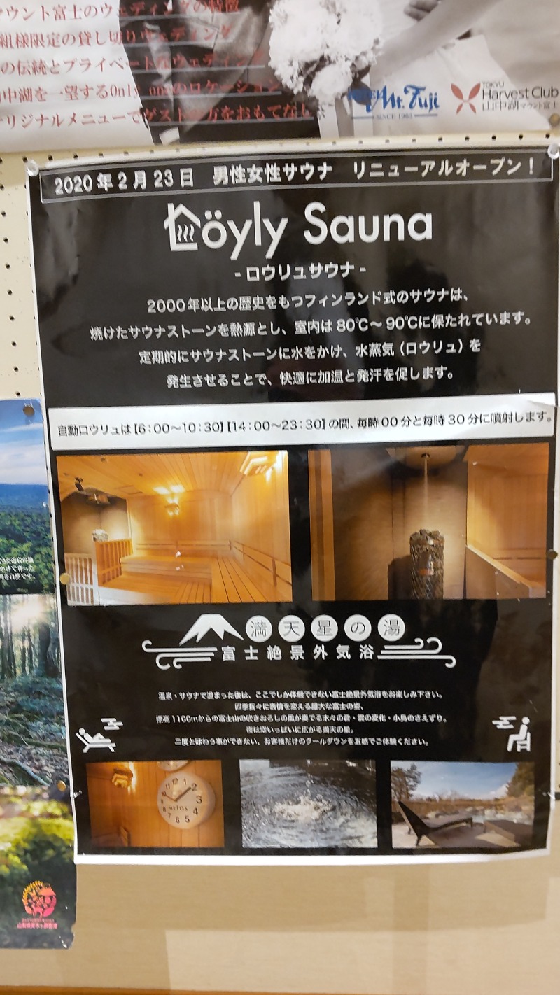 薪タイさんさんのホテルマウント富士のサ活写真