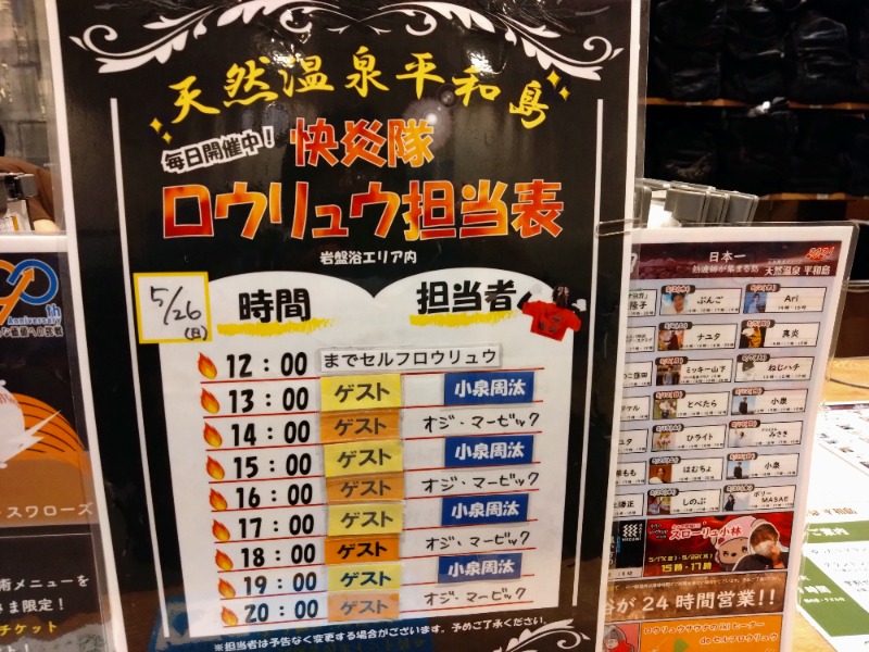 温泉登山トラベラーさんの天然温泉 平和島のサ活写真