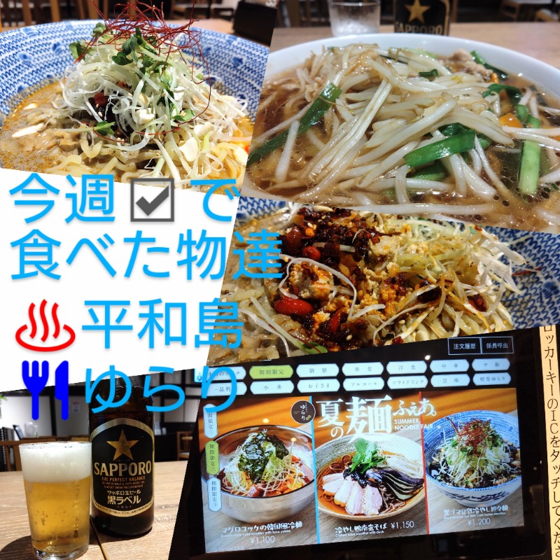 温泉登山トラベラーさんの天然温泉 平和島のサ活写真