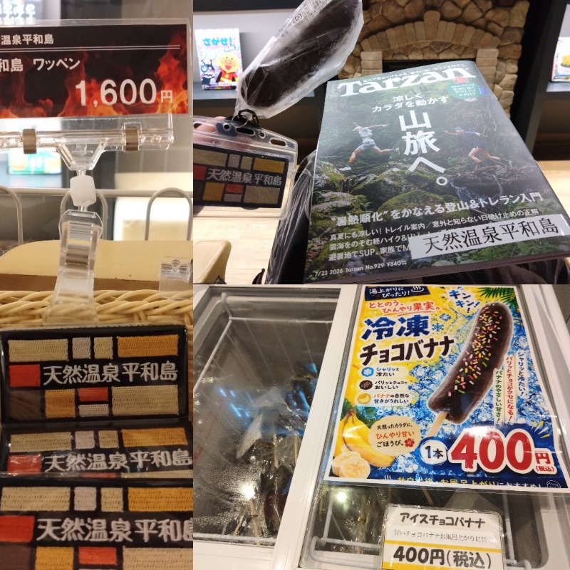 温泉登山トラベラーさんの天然温泉 平和島のサ活写真