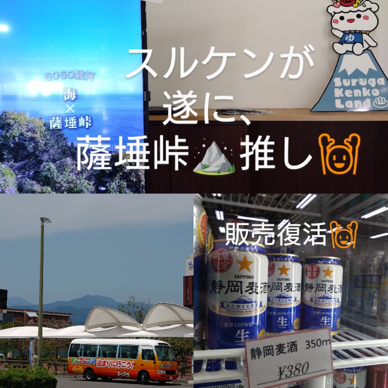 温泉登山トラベラーさんの駿河健康ランドのサ活写真