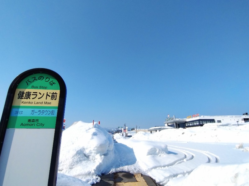 温泉登山トラベラーさんのあおもり健康ランドのサ活写真