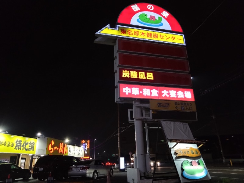 温泉登山トラベラーさんの湯乃泉 東名厚木健康センターのサ活写真