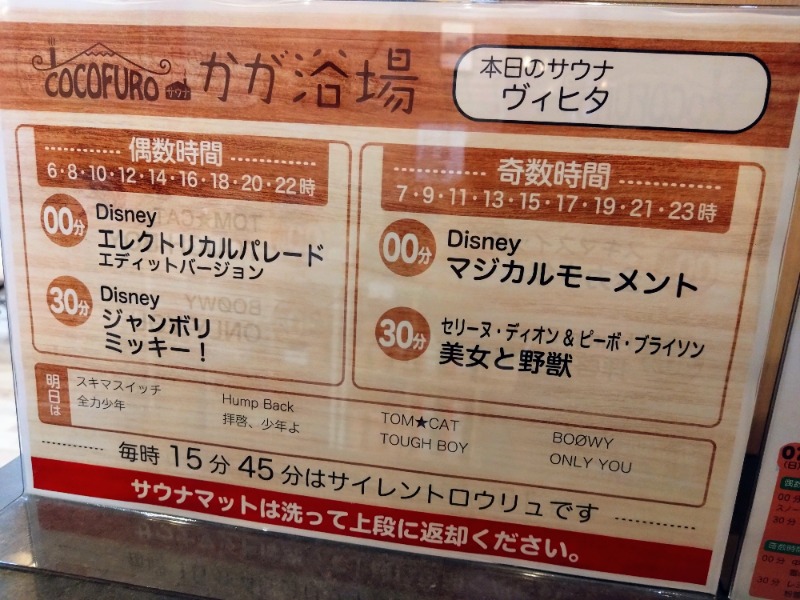 温泉登山トラベラーさんのCOCOFURO かが浴場のサ活写真