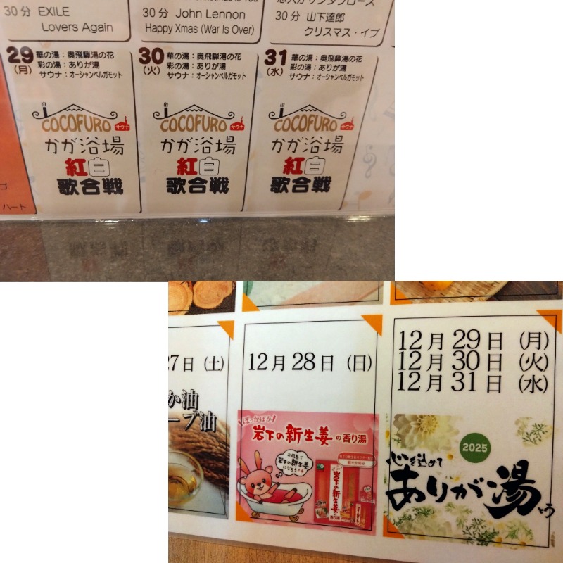 温泉登山トラベラーさんのCOCOFURO かが浴場のサ活写真