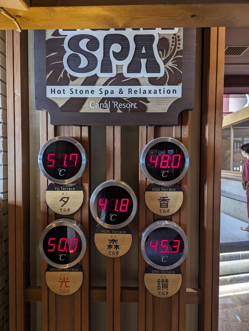 🈂旅人そなちねさんのキャナルリゾートのサ活写真