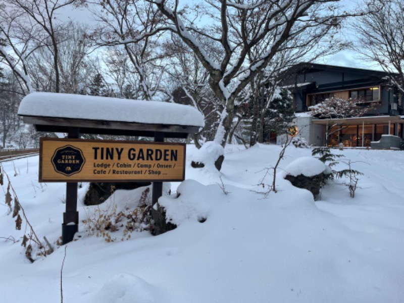 snow△♨️さんのTINY GARDEN 蓼科|CABIN SAUNA(プライベートサウナ)のサ活写真