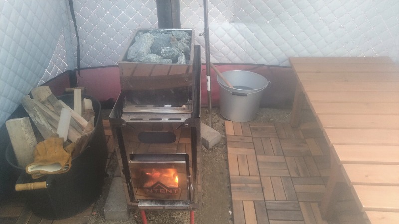 蒸麺(ときどき蒸チャリ)さんのおとなしの郷 渡瀬緑の広場キャンプ場のサ活写真