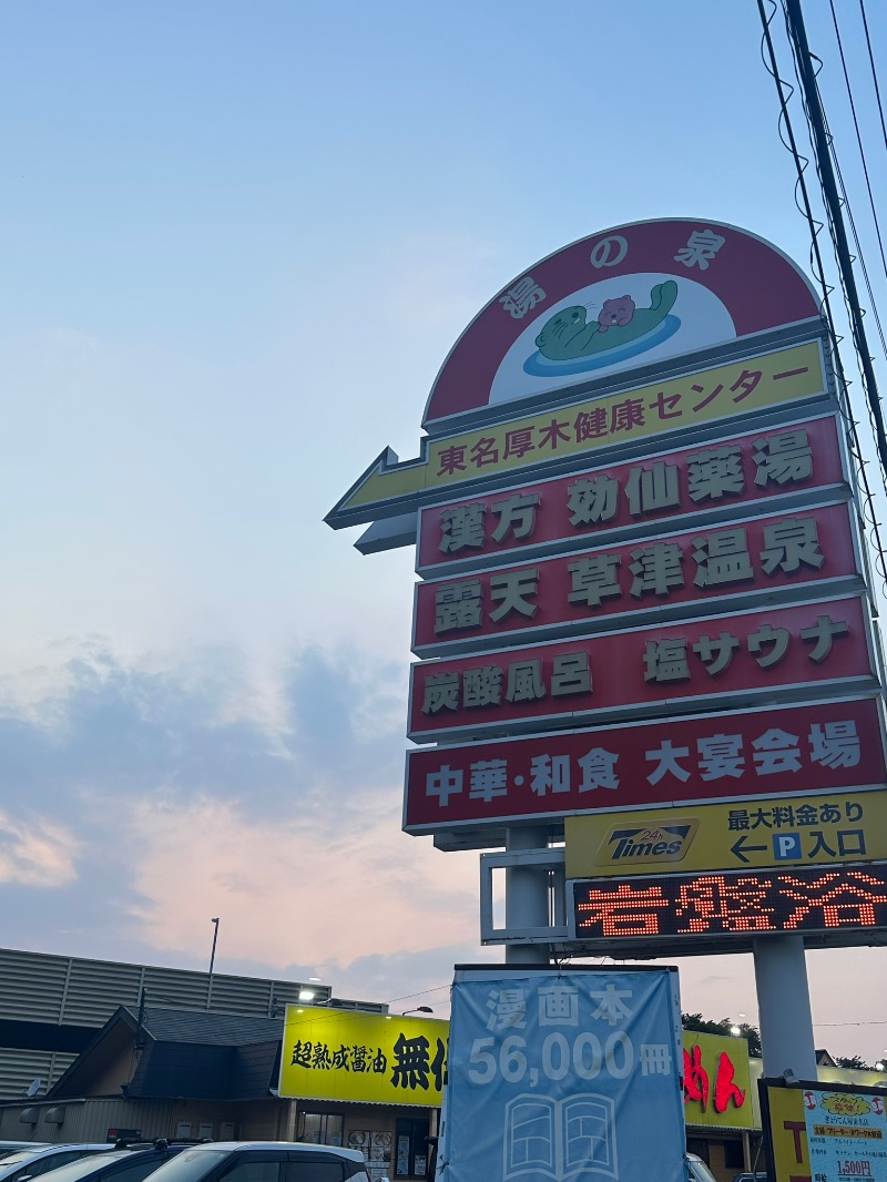 aiさんの湯乃泉 東名厚木健康センターのサ活写真