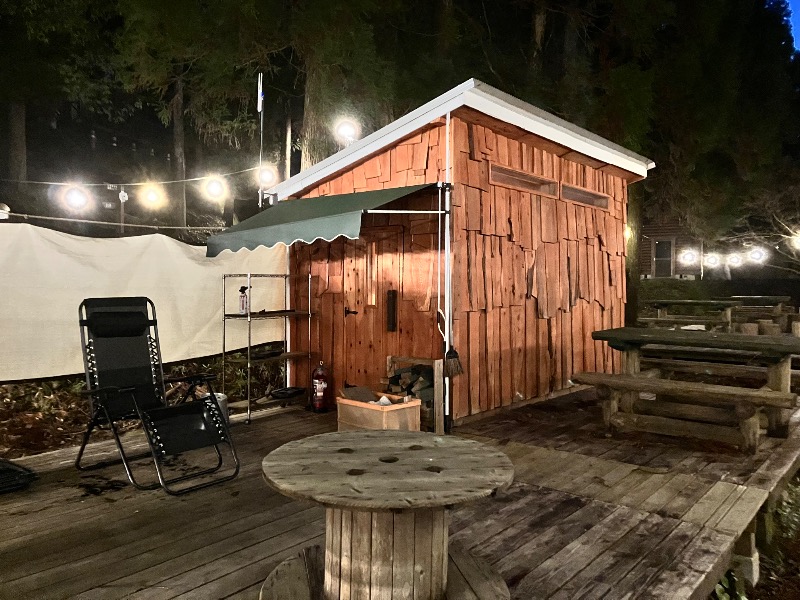 ととのったっき〜さんの岩屋公園キャンプ場  みのむしサウナのサ活写真