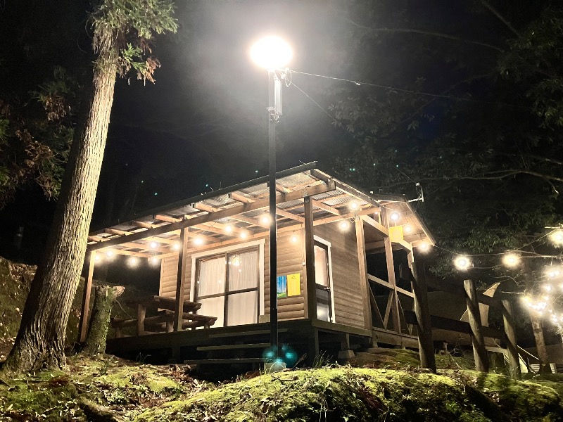 ととのったっき〜さんの岩屋公園キャンプ場  みのむしサウナのサ活写真