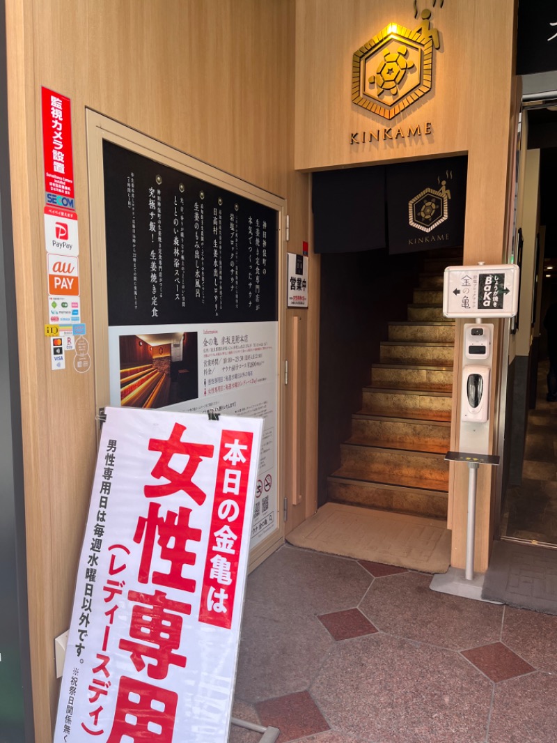 ゆっきさんの生姜サウナ 金の亀のサ活写真