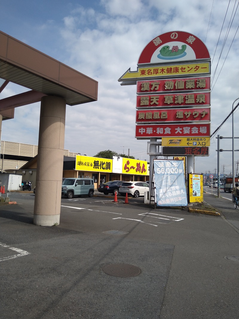 みなっちょさんの湯の泉 東名厚木健康センターのサ活写真