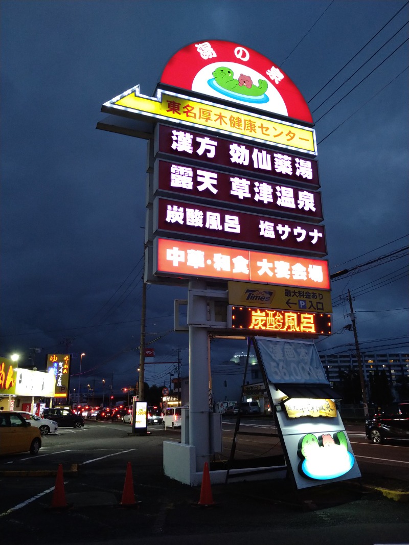 みなっちょさんの湯乃泉 東名厚木健康センターのサ活写真